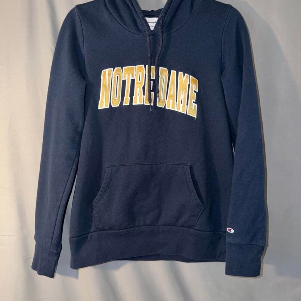 Notre Dame Navy Champion hoodie
